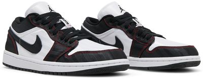 Jordan 1 Low SE Utility White Black Gym Red (Women's)