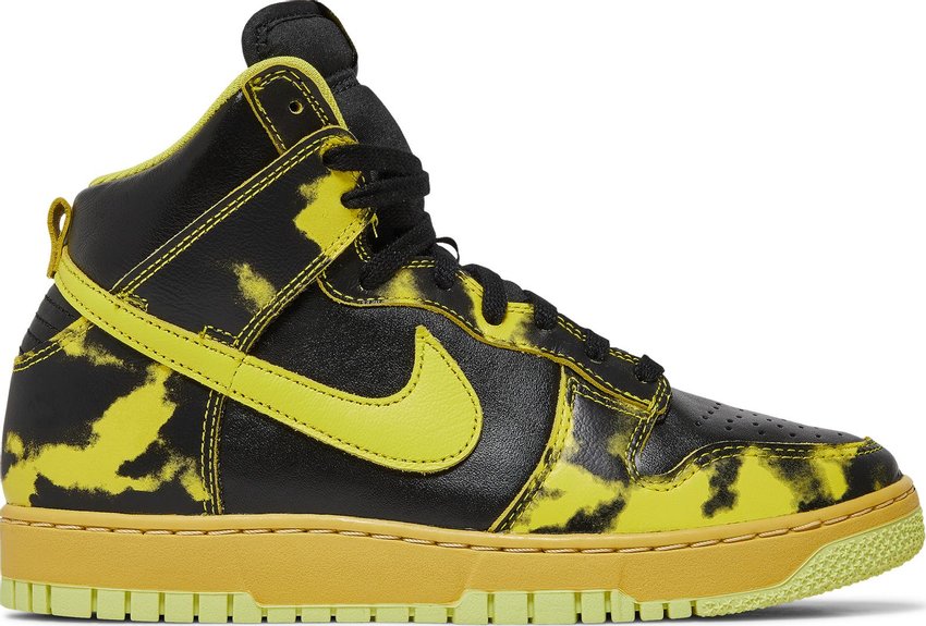 Nike Dunk High 1985 SP Yellow Acid Wash