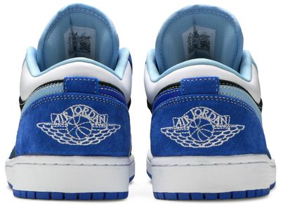 Jordan 1 Low Black Blue White