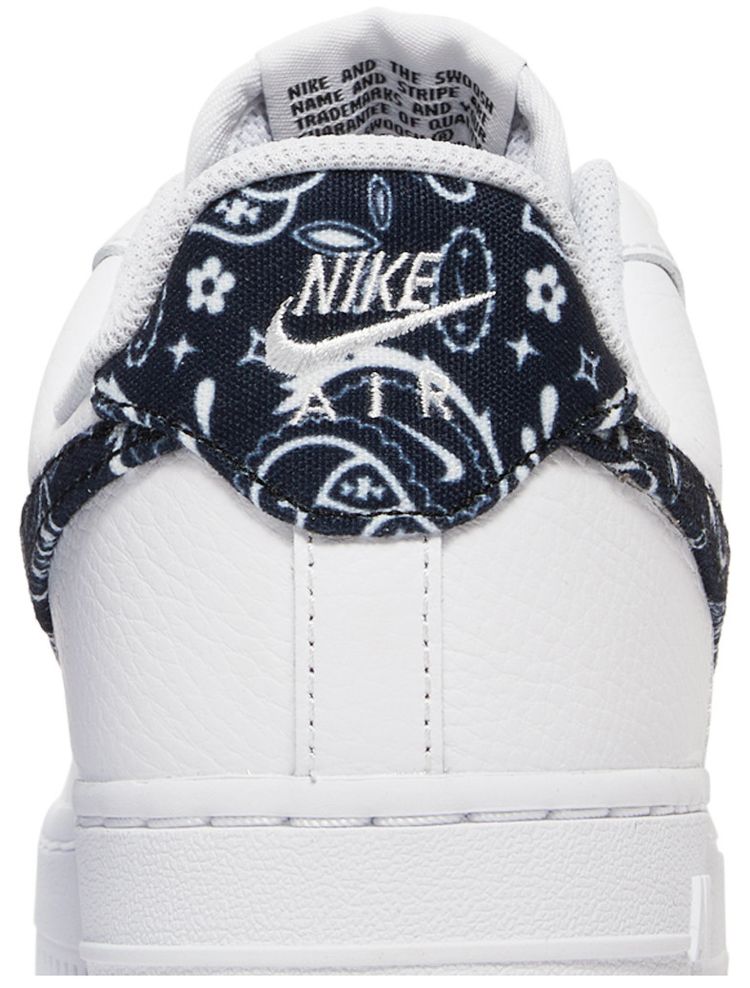 Nike Air Force 1 Low '07 Essential White Black Paisley (Women's)
