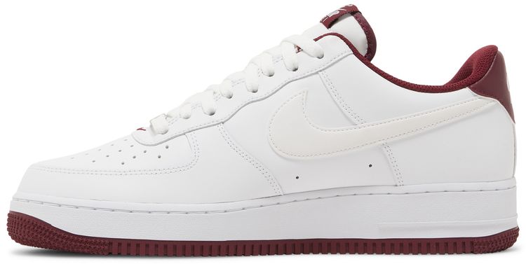 Nike Air Force 1 Low '07 White Dark Beetroot
