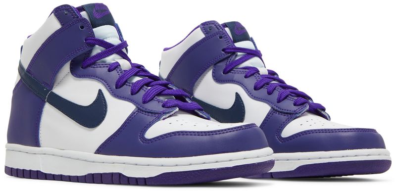 Nike Dunk High Electro Purple Midnght Navy (GS)