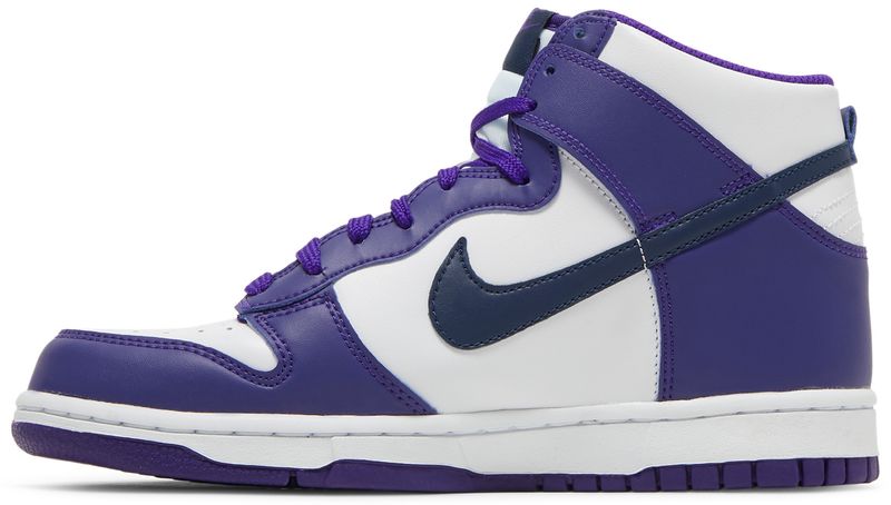 Nike Dunk High Electro Purple Midnght Navy (GS)
