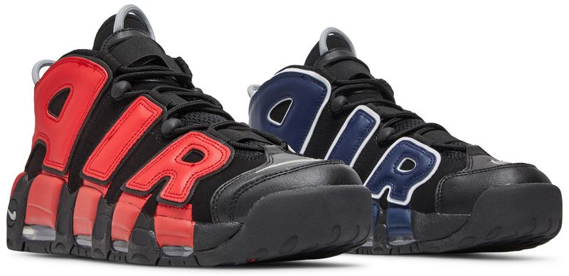 Nike Air More Uptempo Alternates Black Varsity Red
