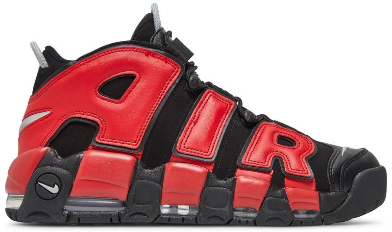 Nike Air More Uptempo Alternates Black Varsity Red