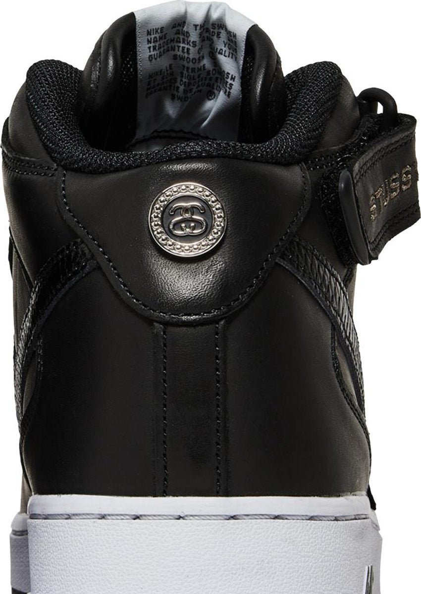 Nike Air Force 1 Mid Stussy Black White