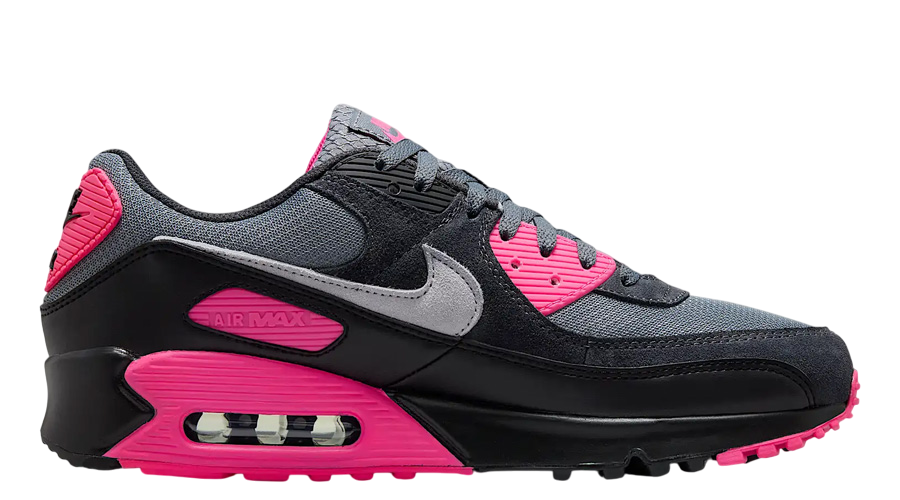 Nike Air Max 90 Wolf Grey Hyper Pink