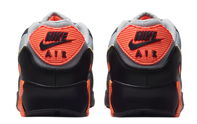 Nike Air Max 90 Light Smoke Grey Hyper Crimson Limelight