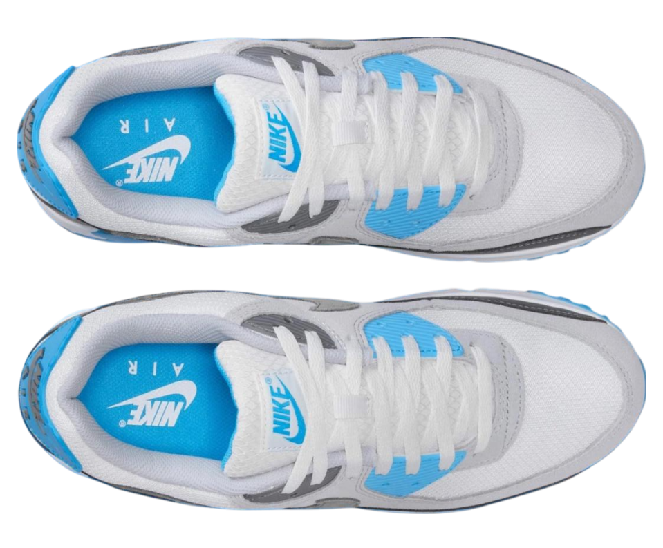 Nike Air Max 90 Platinum Tint Blue Lightning