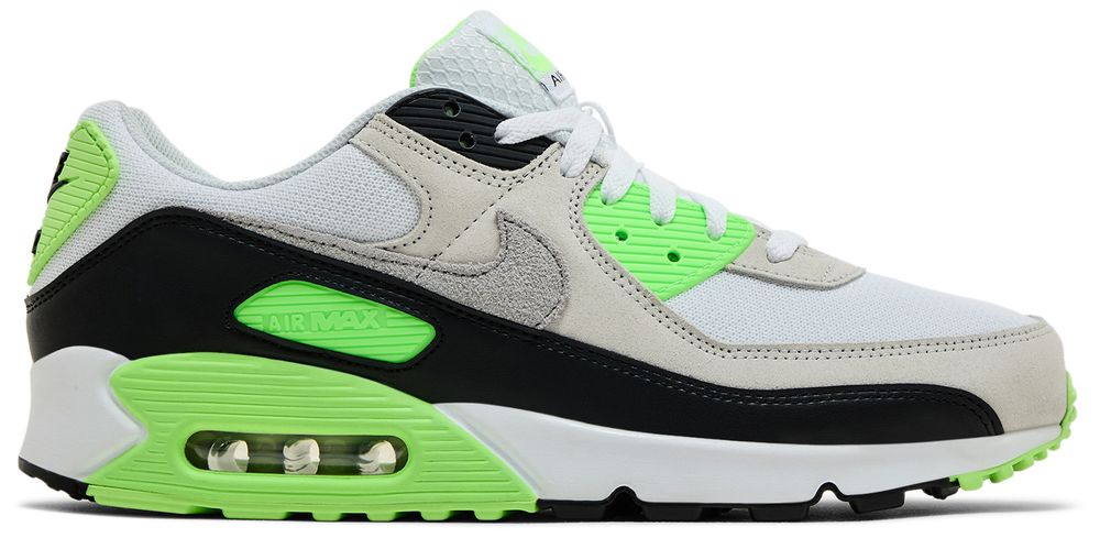 Nike Air Max 90 White Light Bone Neutral Olive Cave Stone