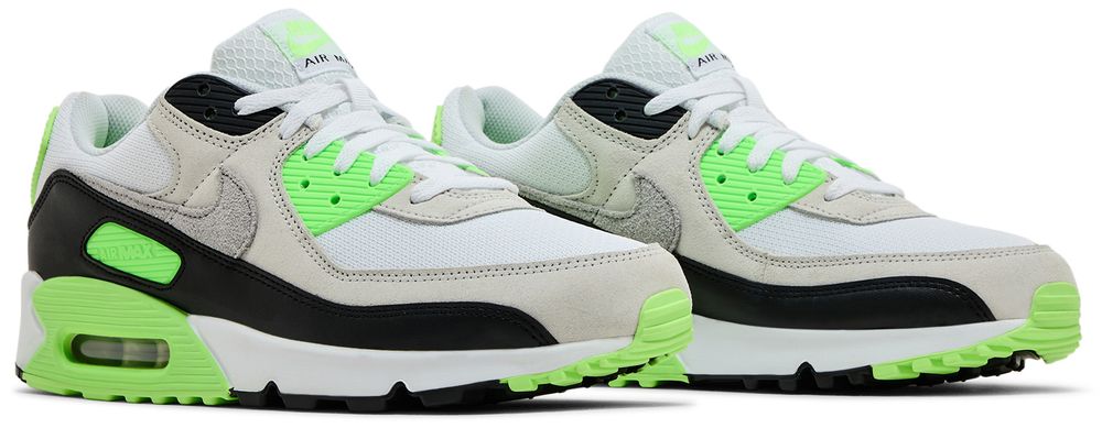 Nike Air Max 90 White Light Bone Neutral Olive Cave Stone