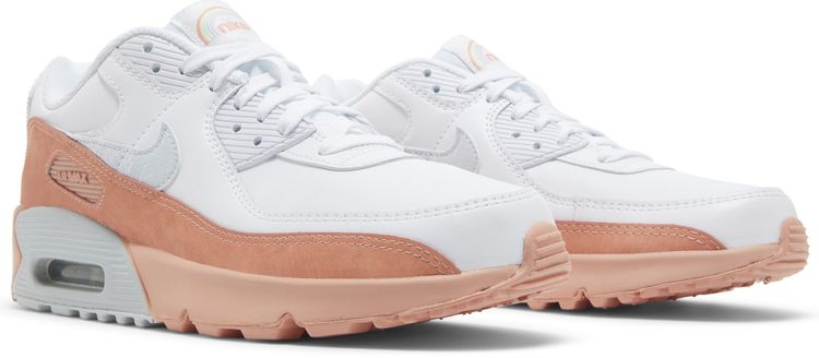 Nike Air Max 90 Leather Rainbow Salmon (GS)