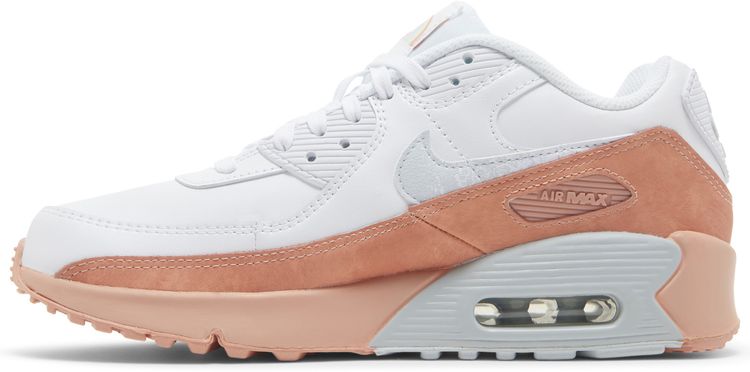 Nike Air Max 90 Leather Rainbow Salmon (GS)