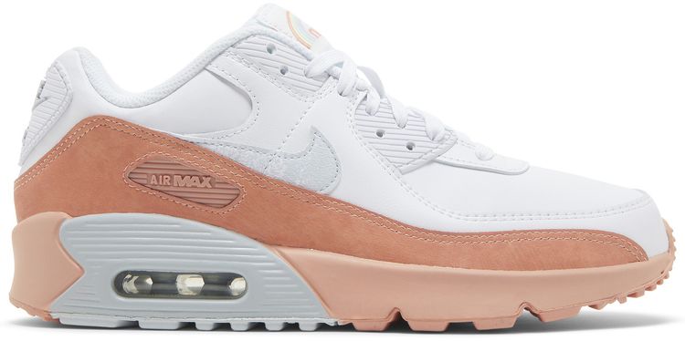 Nike Air Max 90 Leather Rainbow Salmon (GS)