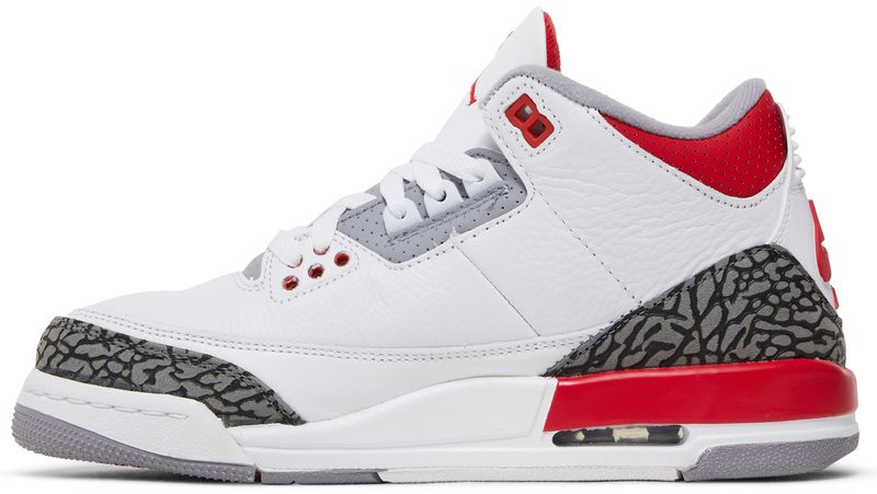 Jordan 3 Retro Fire Red (2022) (GS)