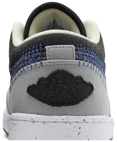 Jordan 1 Low Crater Black Grey