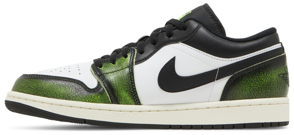 Jordan 1 Low Wear Away Electric Green