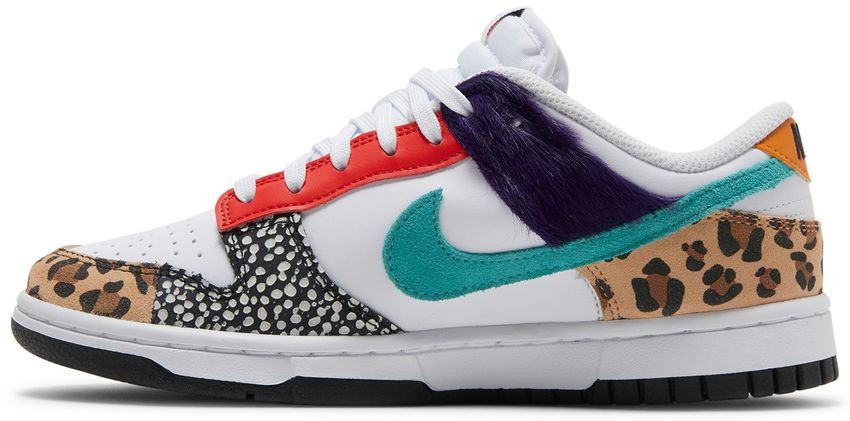 Nike Dunk Low Safari Mix (Women's)