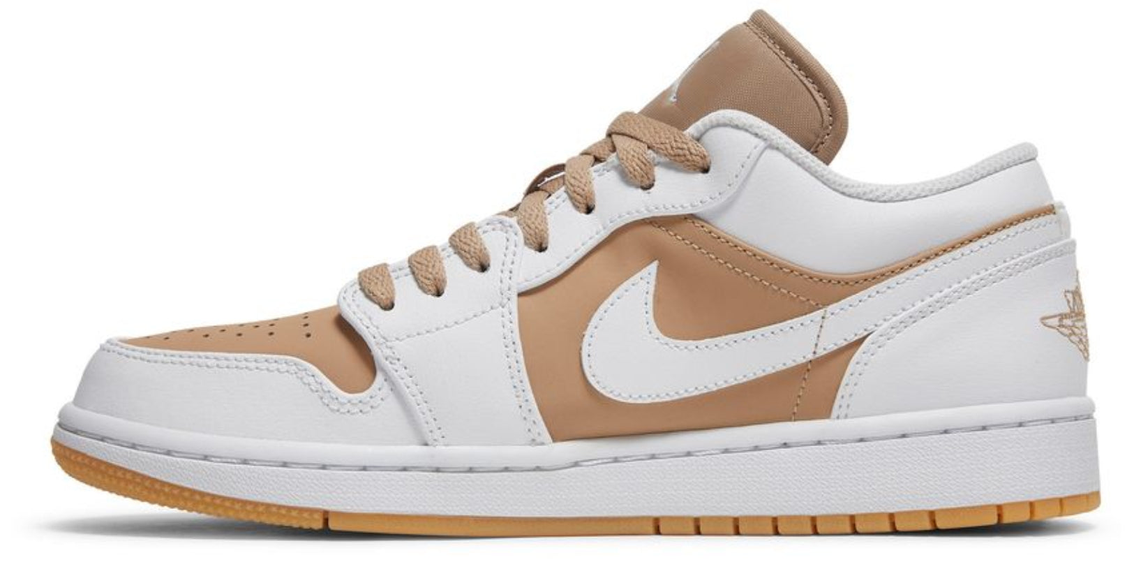 Jordan 1 Low Gum White