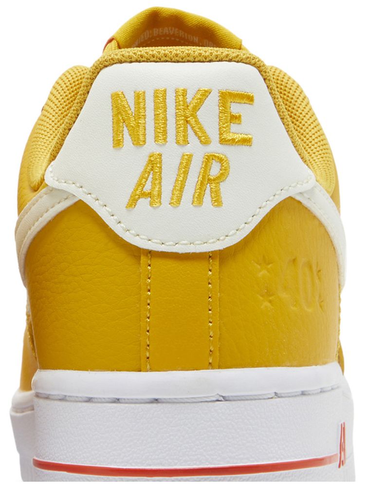 Nike Air Force 1 Low '07 SE 40th Anniversary Yellow Ochre Mini Swoosh (Women's)