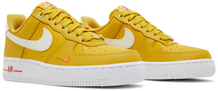 Nike Air Force 1 Low '07 SE 40th Anniversary Yellow Ochre Mini Swoosh (Women's)