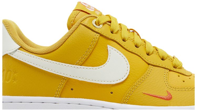 Nike Air Force 1 Low '07 SE 40th Anniversary Yellow Ochre Mini Swoosh (Women's)