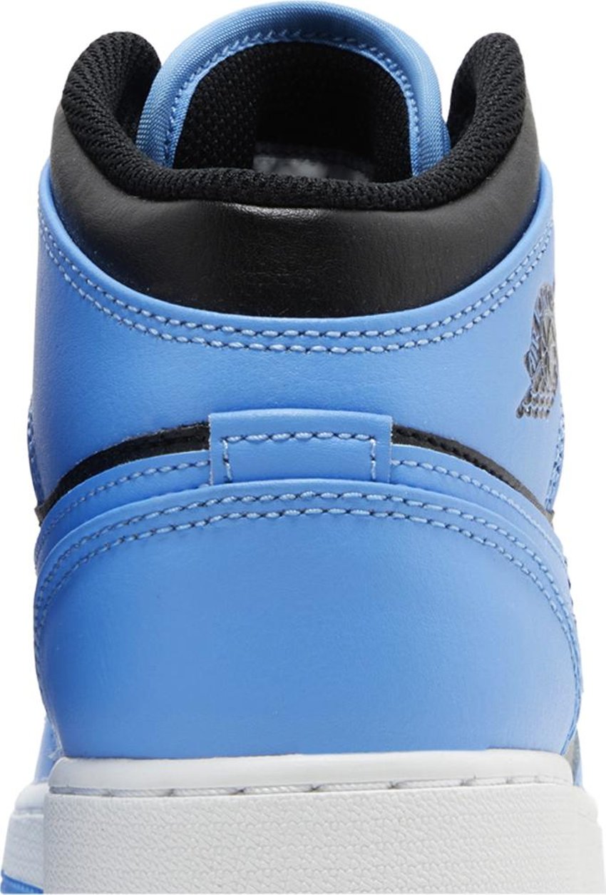Jordan 1 Mid University Blue Black (GS)