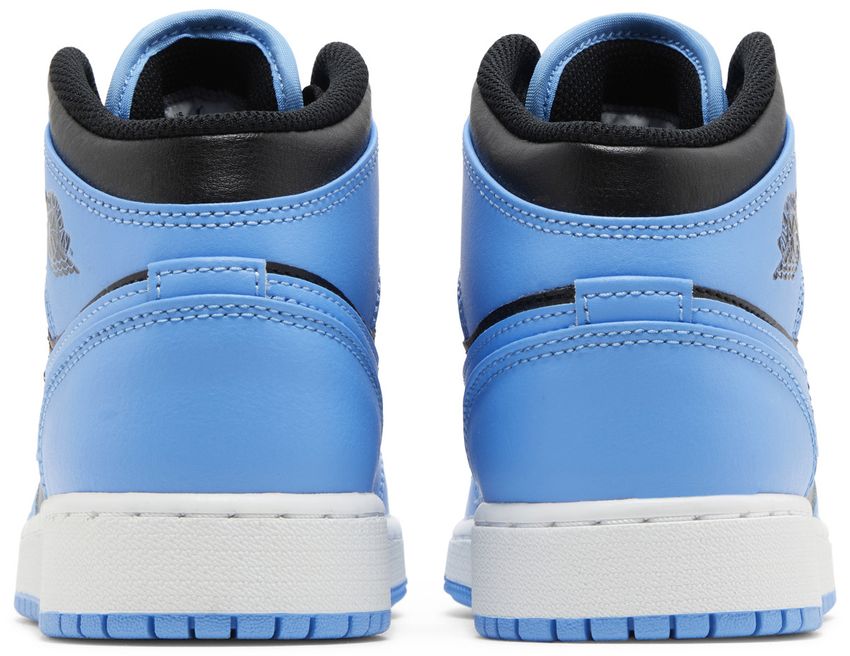 Jordan 1 Mid University Blue Black (GS)