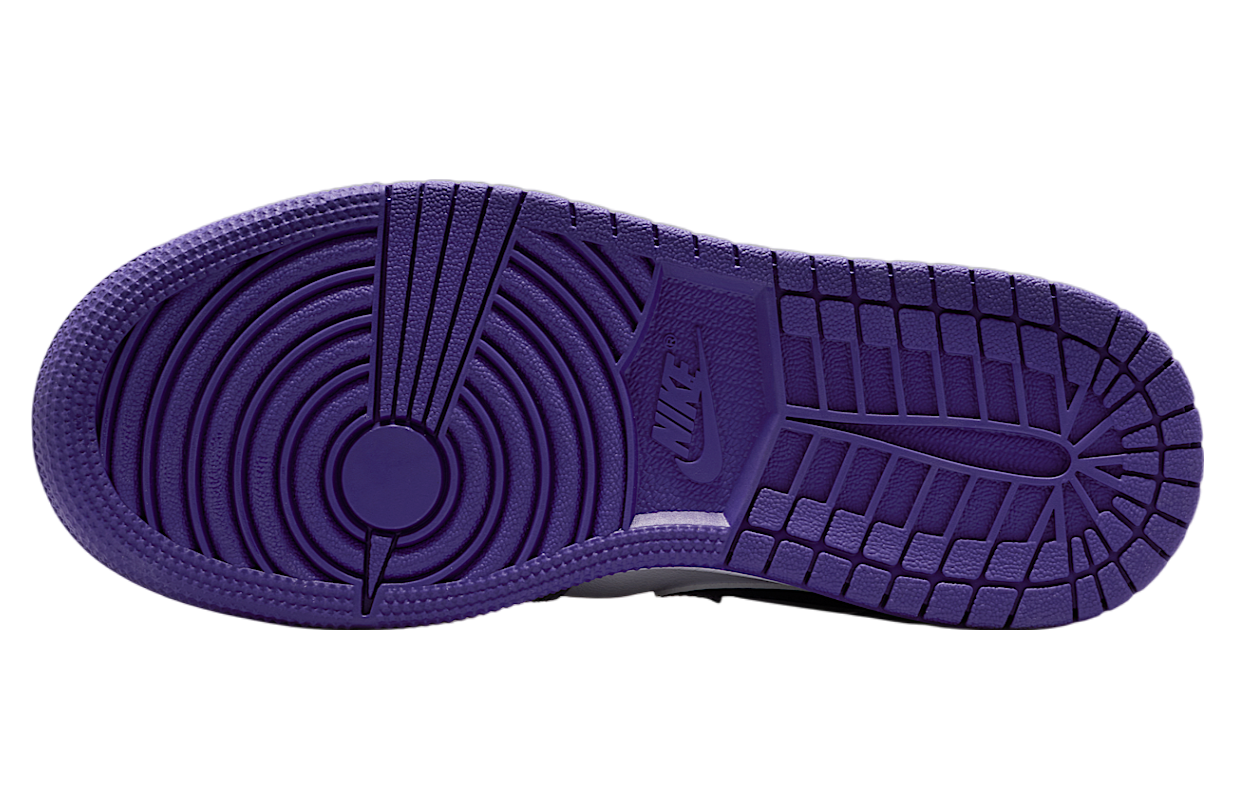 Jordan 1 Mid Dusty Amethyst White Court Purple (GS)