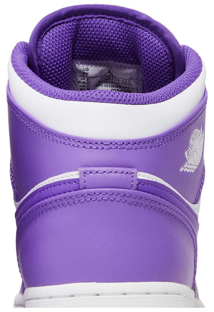 Jordan 1 Mid Purple Venom (GS)