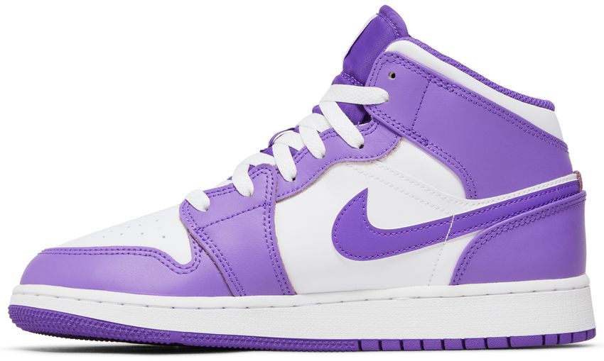 Jordan 1 Mid Purple Venom (GS)
