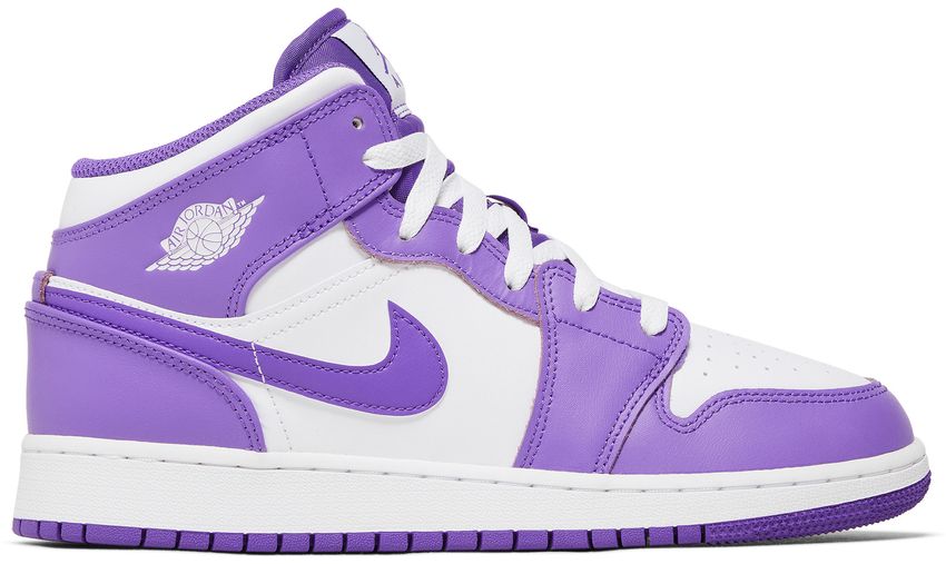 Jordan 1 Mid Purple Venom (GS)