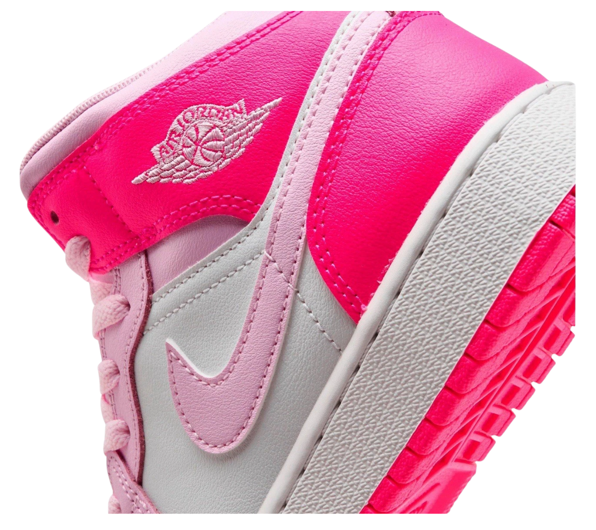 Jordan Retro 1 Mid Barbie Pink Air (GS)