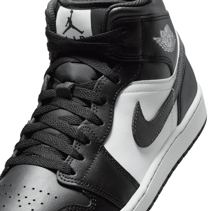 Jordan 1 Mid Off Noir Toe