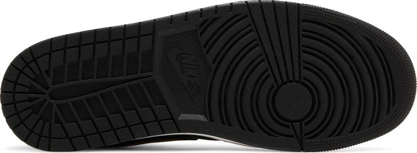 Jordan 1 Mid Black Metallic Gold