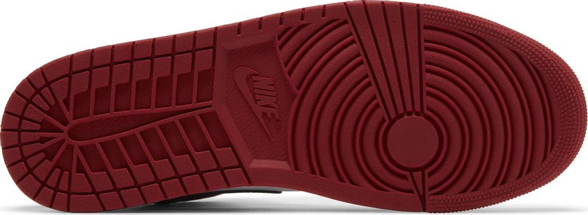 Jordan 1 Mid Gym Red Black Toe