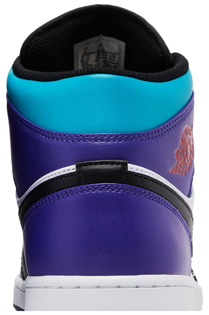 Jordan 1 Mid Aqua