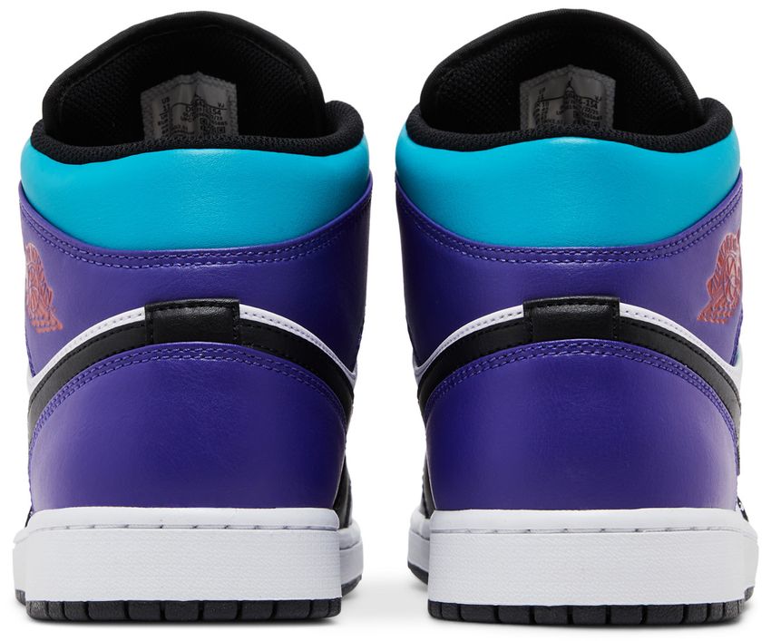 Jordan 1 Mid Aqua