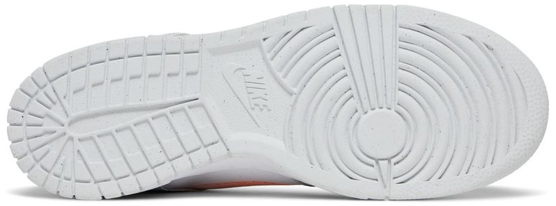 Nike Dunk Low SE 3D Swoosh Pure Platinum Total Orange (GS)