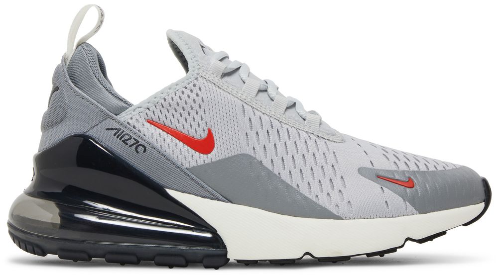 Nike Air Max 270 Grey Fog Team Orange Sail