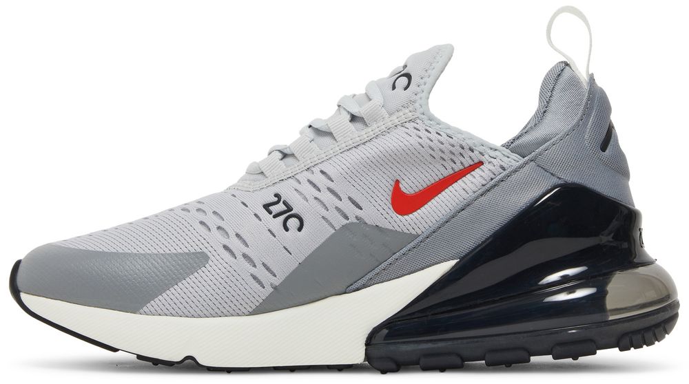 Nike Air Max 270 Grey Fog Team Orange Sail