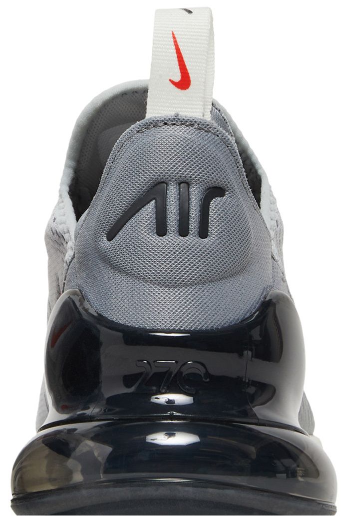 Nike Air Max 270 Grey Fog Team Orange Sail