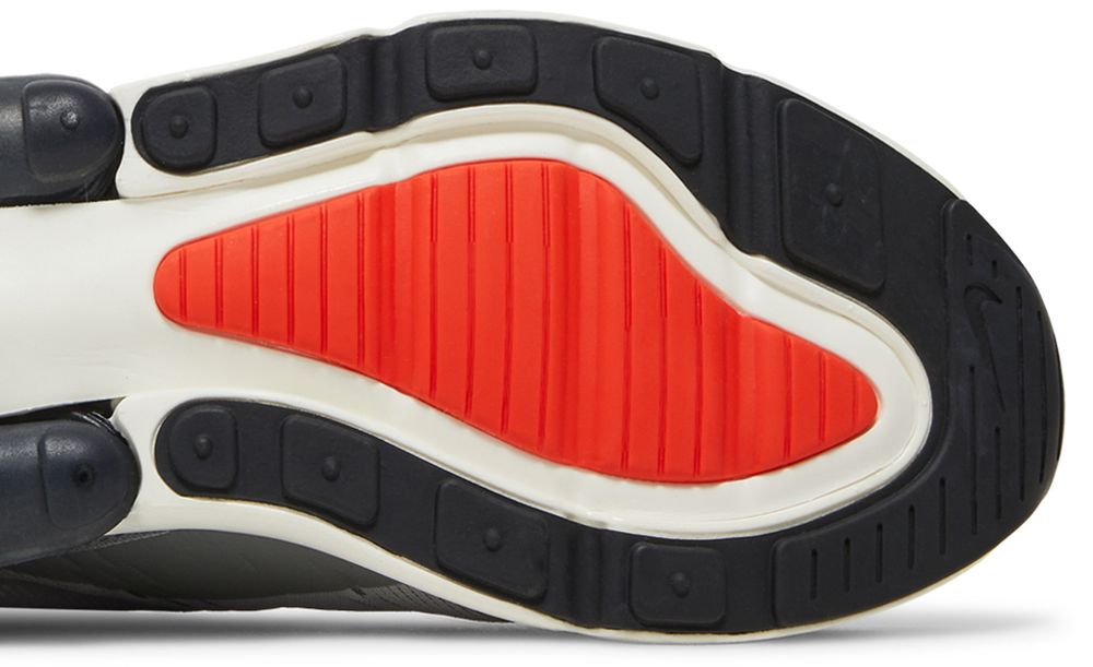 Nike Air Max 270 Grey Fog Team Orange Sail