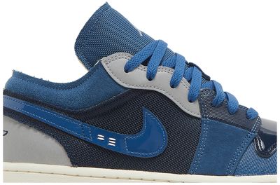Jordan 1 Low SE Craft Obsidian French Blue Ashen Slate White