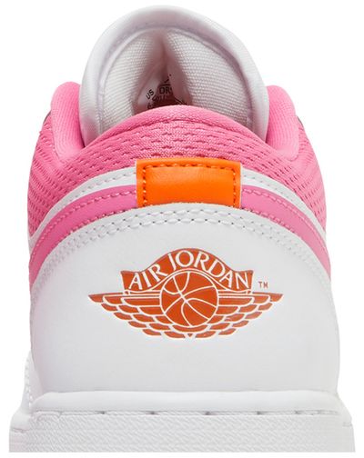 Jordan 1 Low Pinksicle Orange (GS)