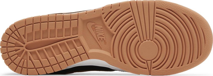 Nike Dunk Low Black Amber Brown