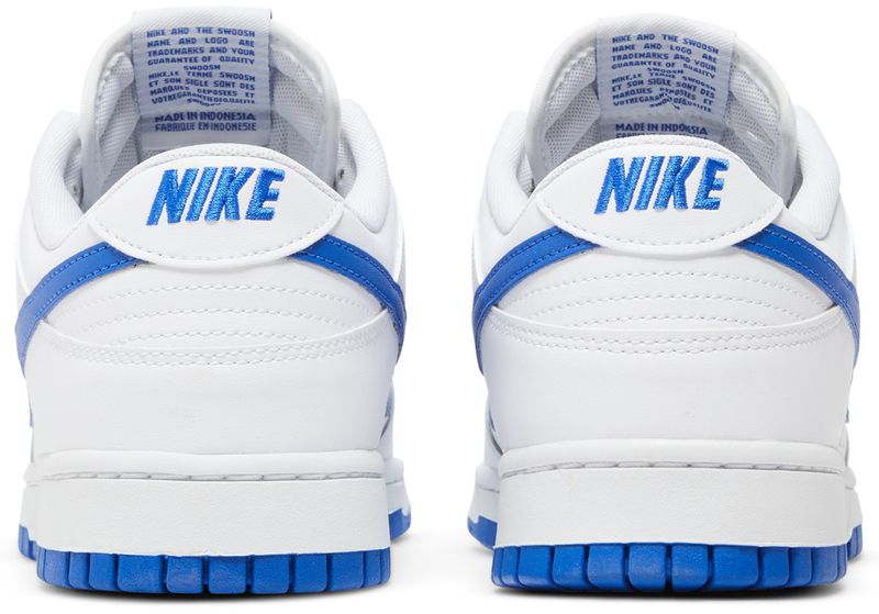 Nike Dunk Low White Hyper Royal