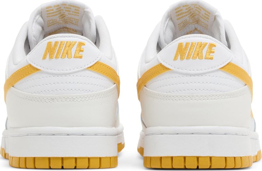 Nike Dunk Low White University Gold