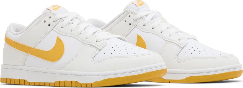 Nike Dunk Low White University Gold