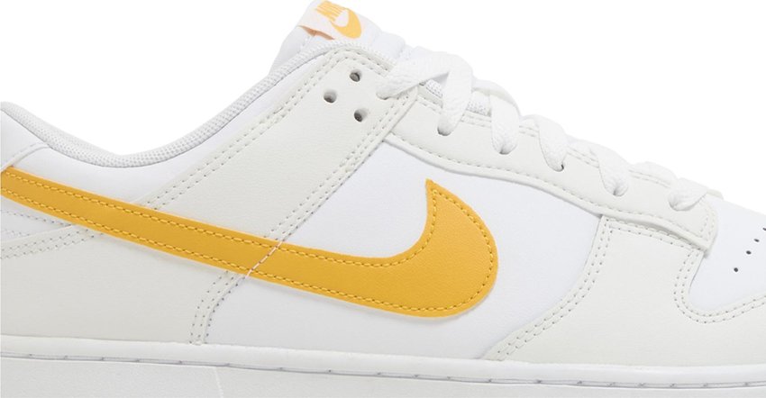 Nike Dunk Low White University Gold